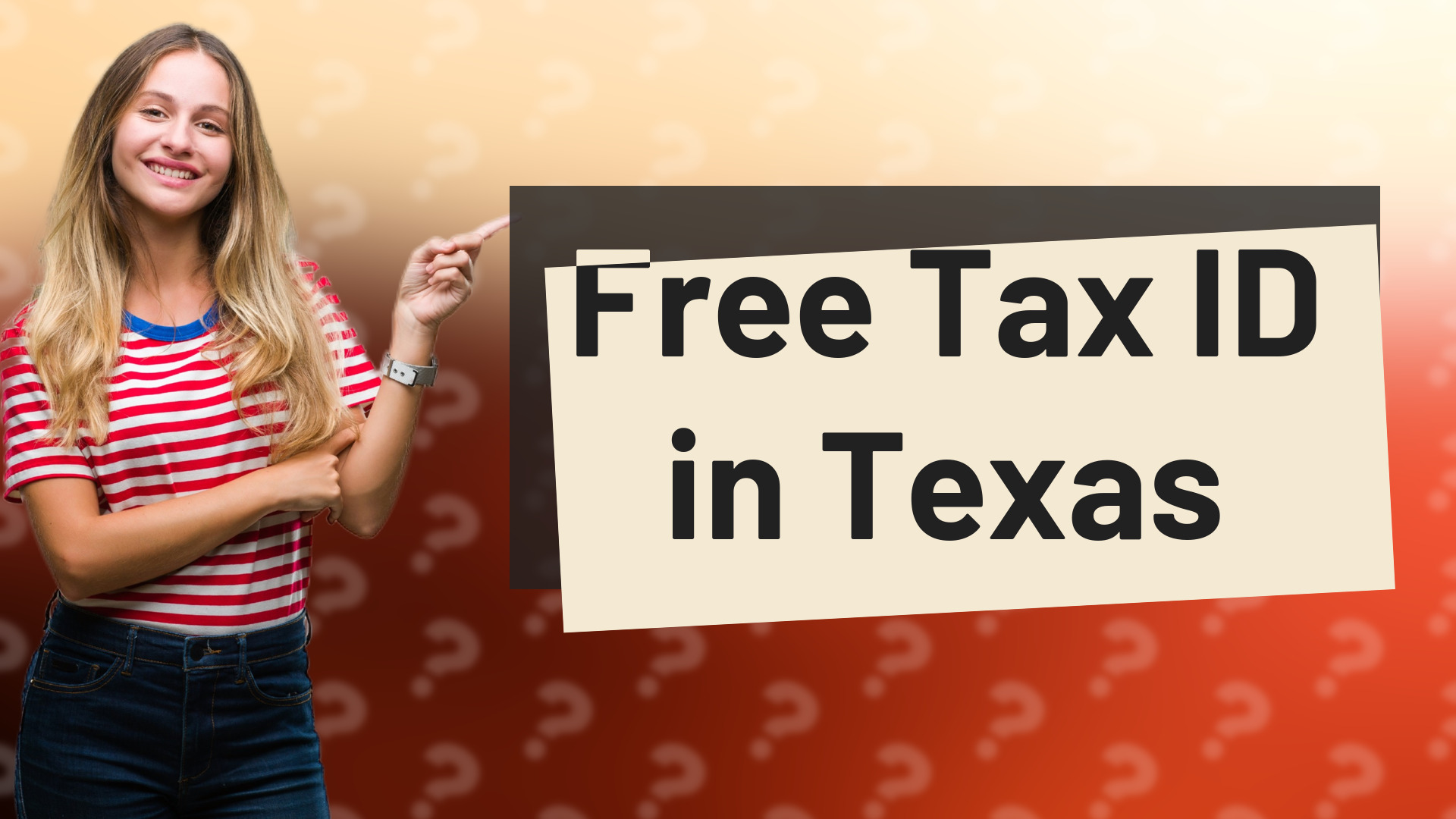 Free Tax ID in Texas