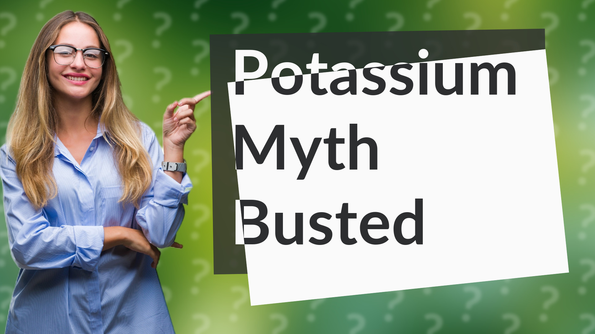 Potassium Myth Busted