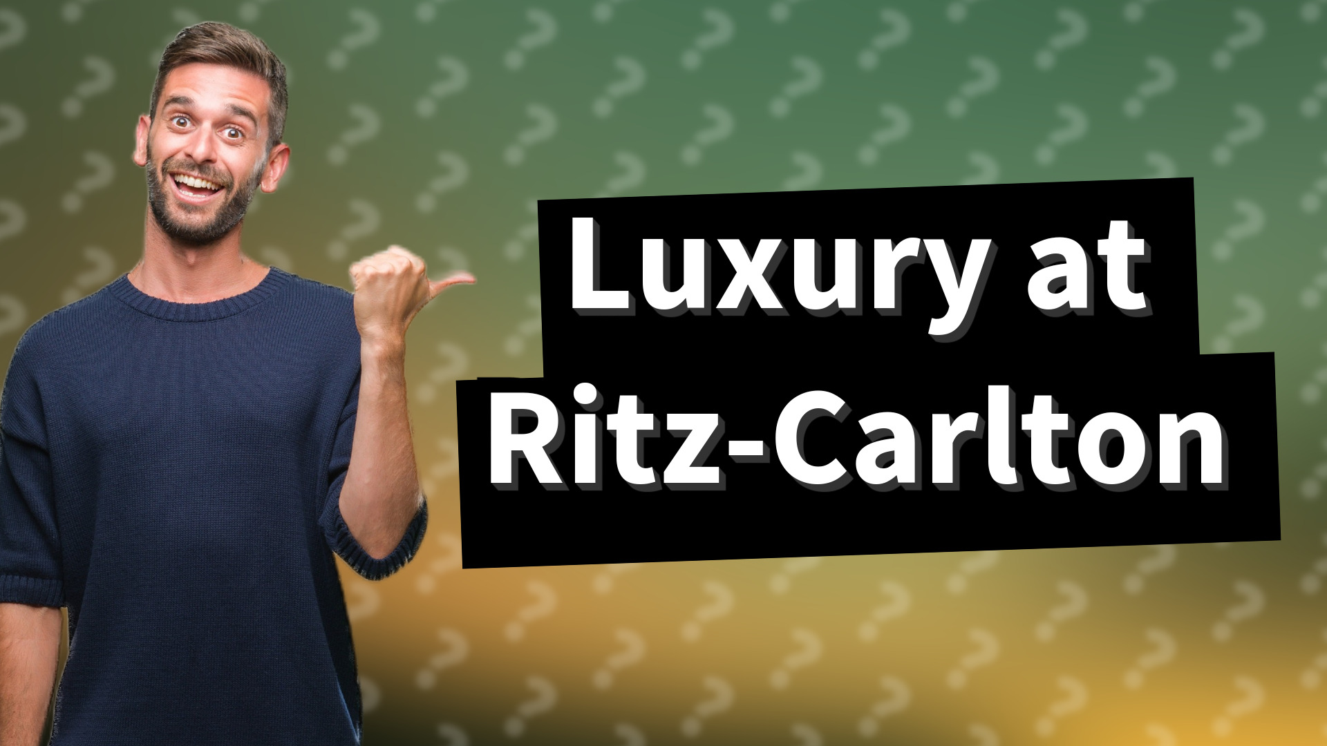 Luxury at Ritz-Carlton