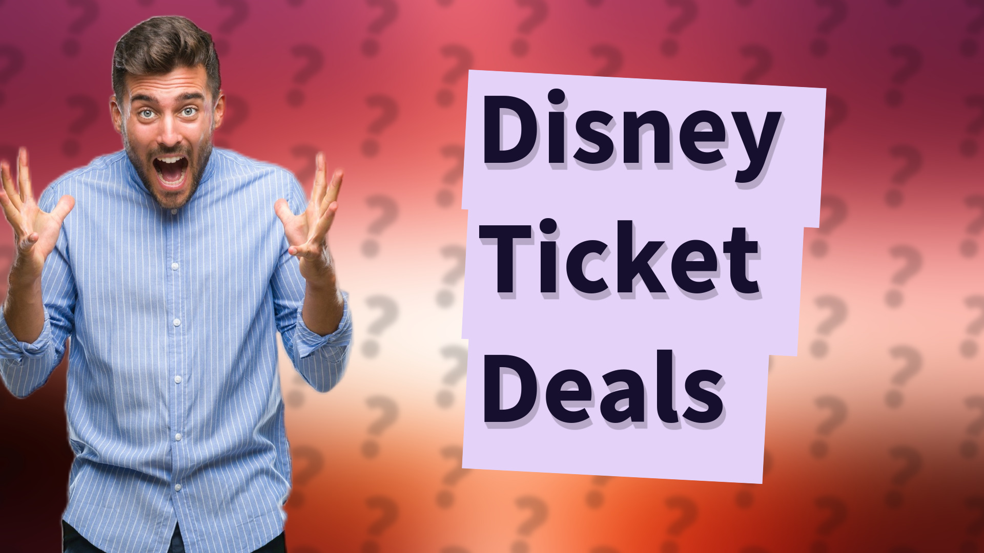 Disney Ticket Deals