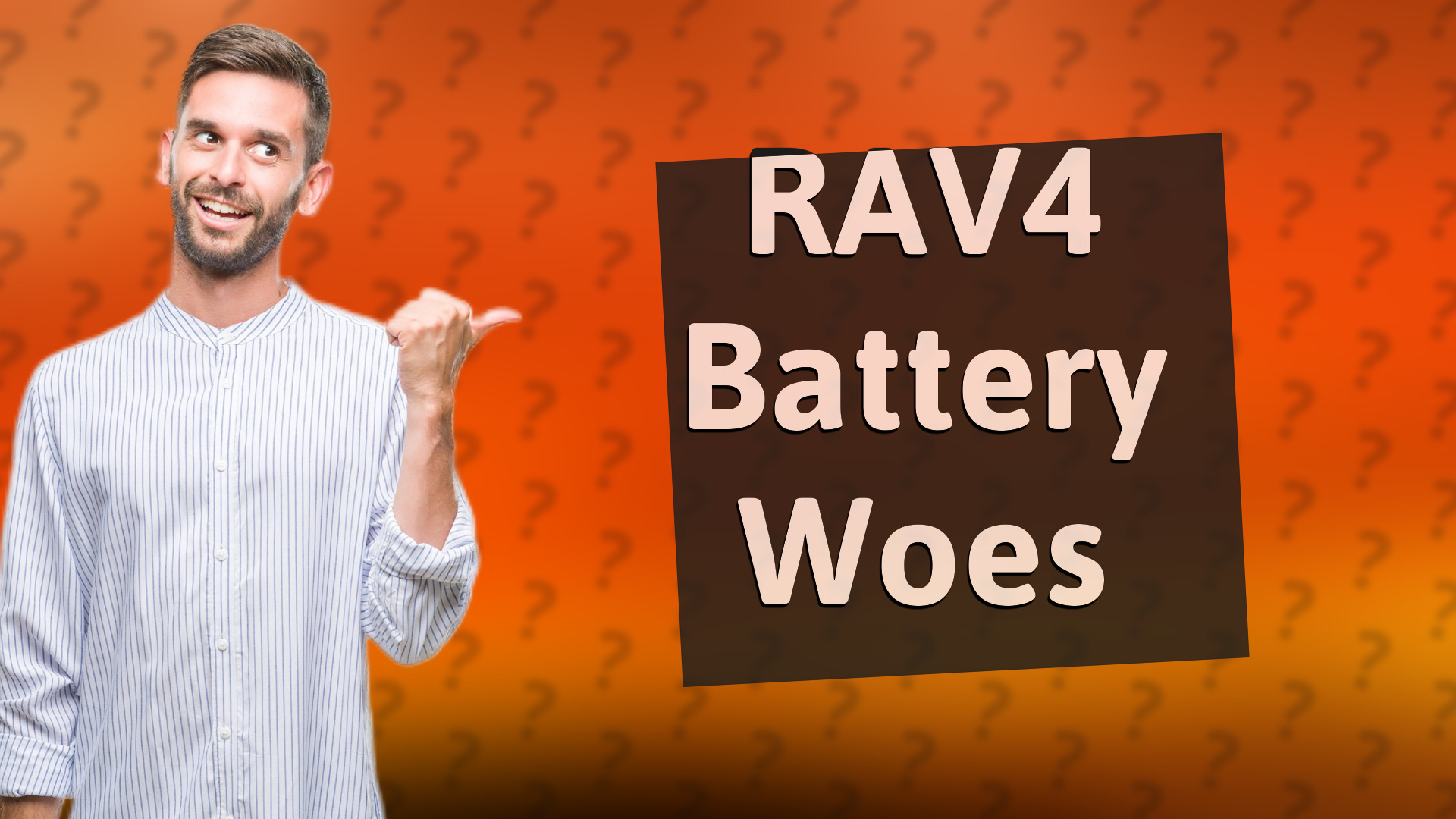 RAV4 Battery Woes
