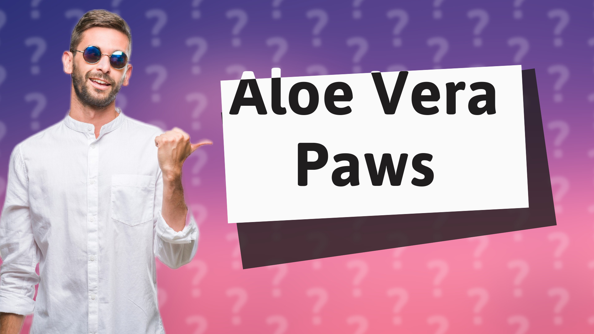 Aloe Vera Paws