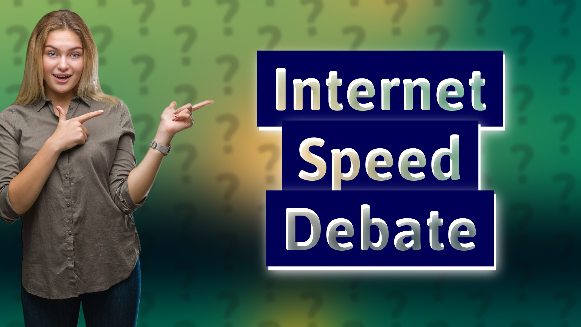 Internet Speed Debate