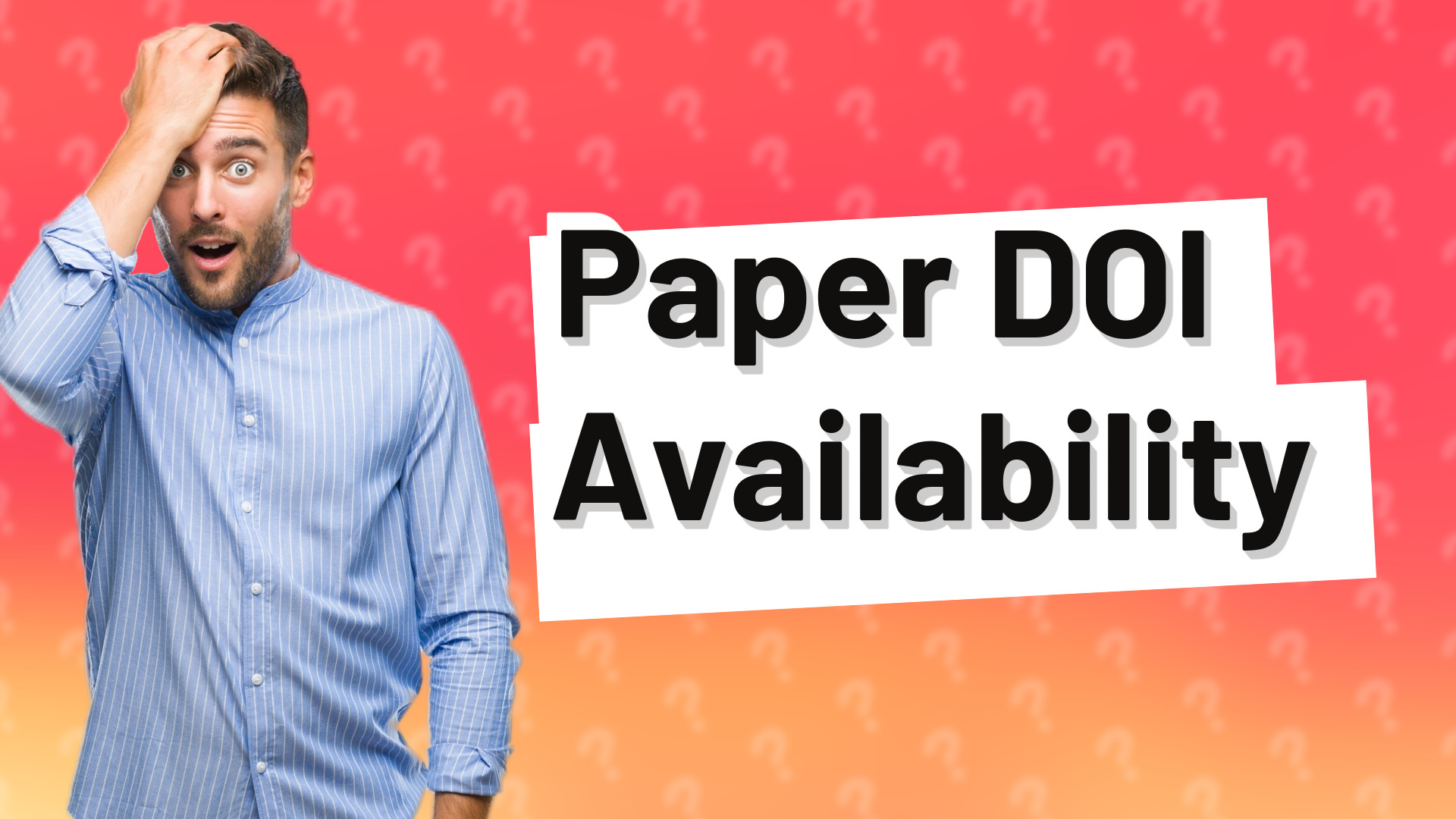 Paper DOI Availability