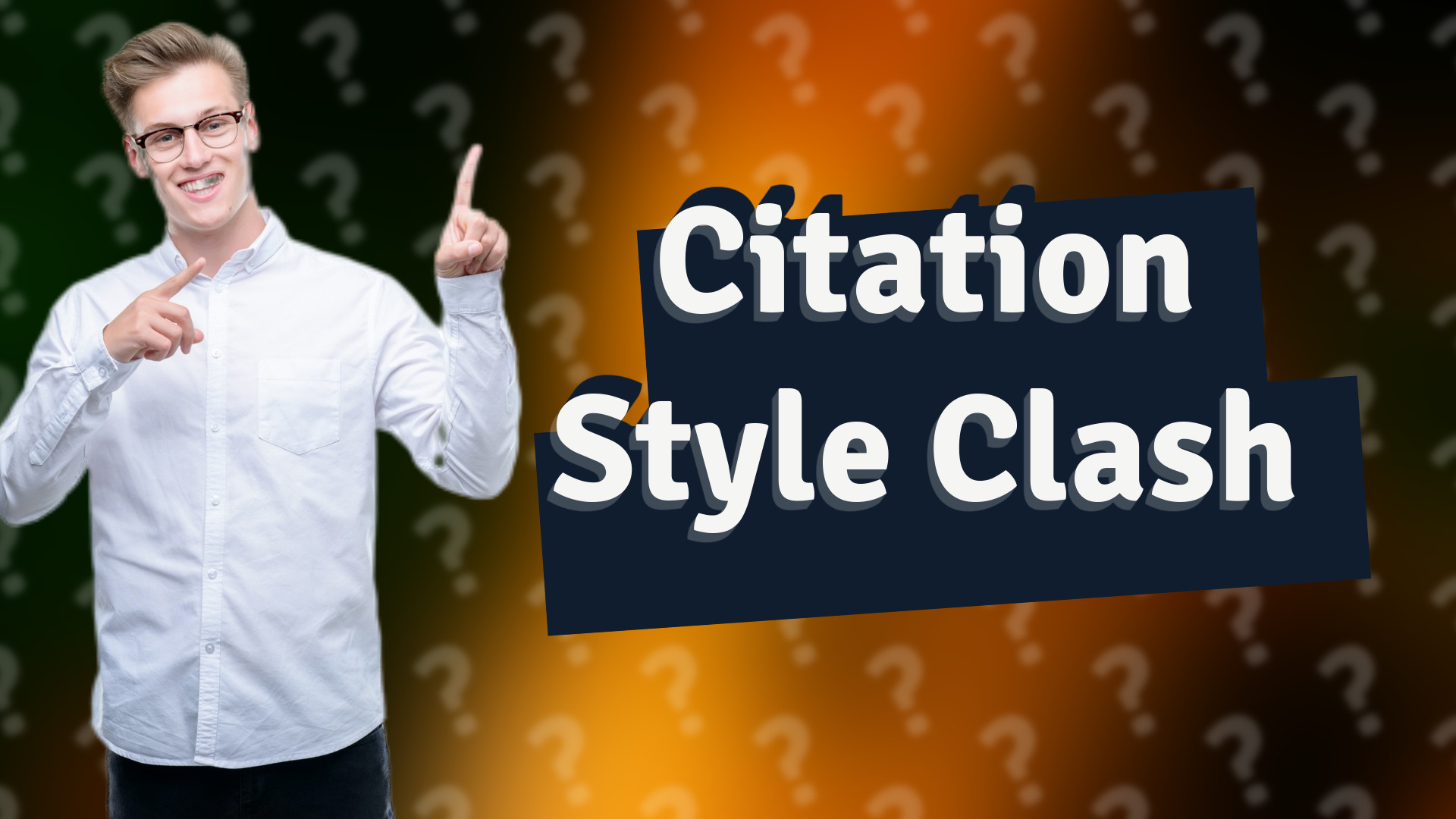 Citation Style Clash