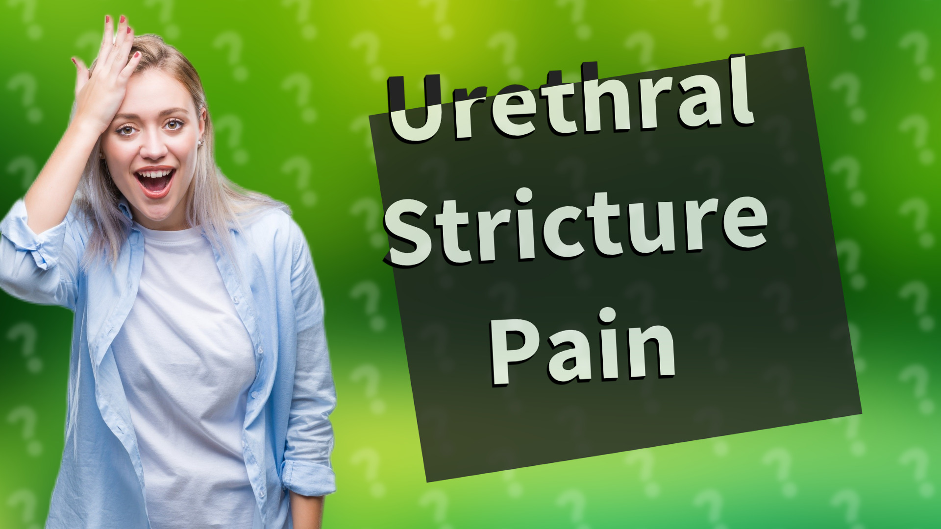 Urethral Stricture Pain
