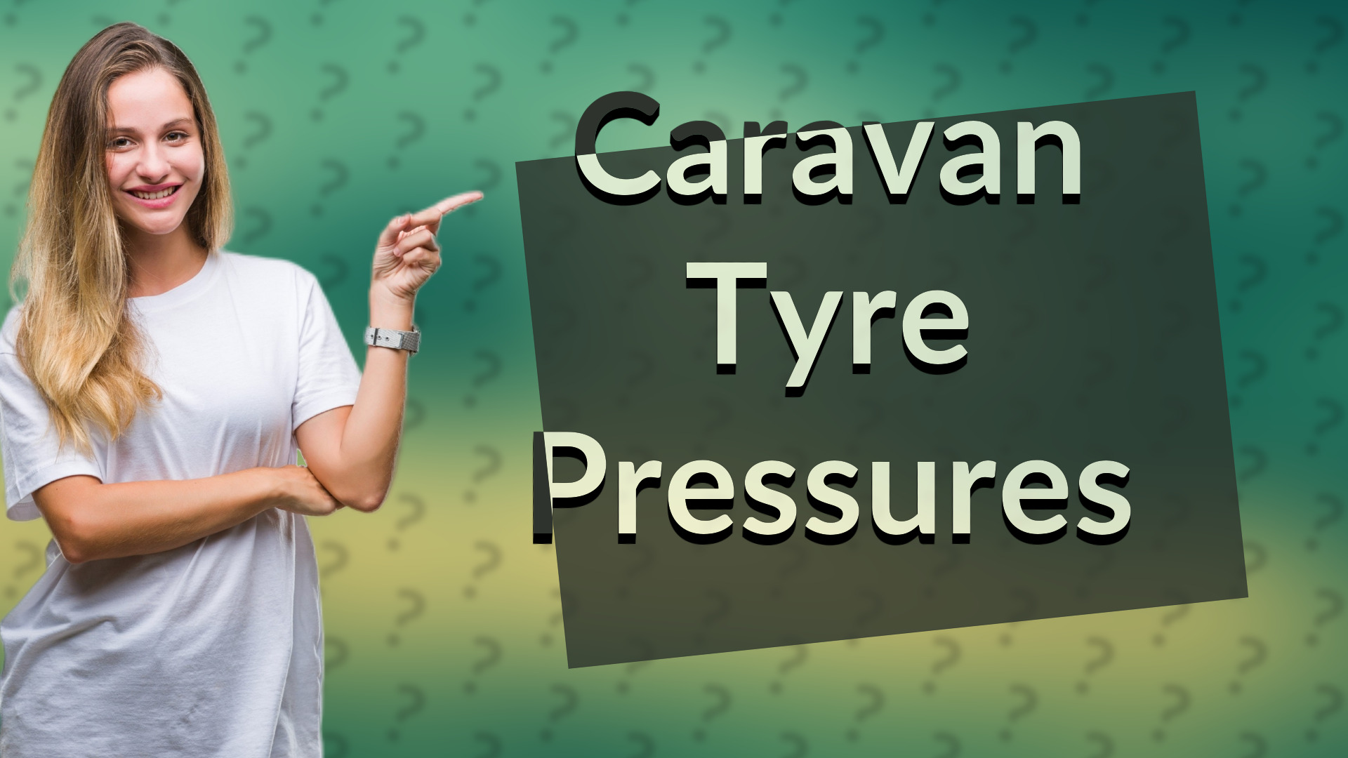 Caravan Tyre Pressures