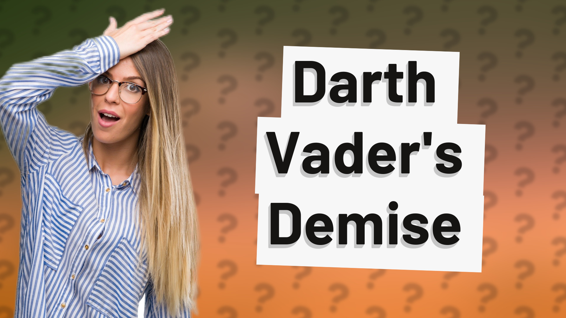 Darth Vader's Demise