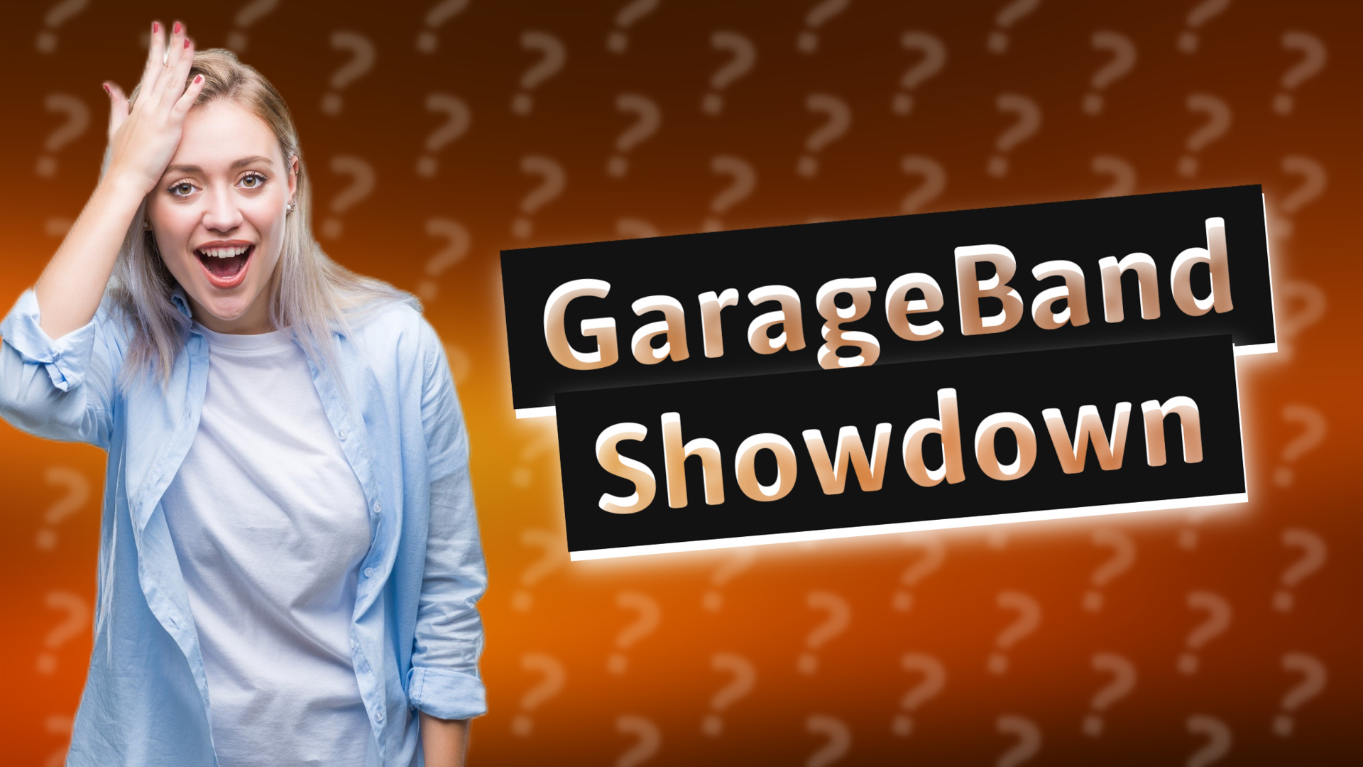 GarageBand Showdown