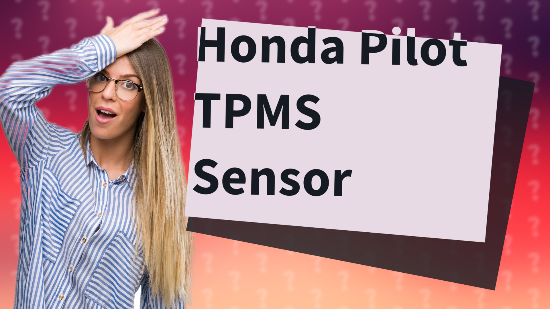 Honda Pilot TPMS Sensor