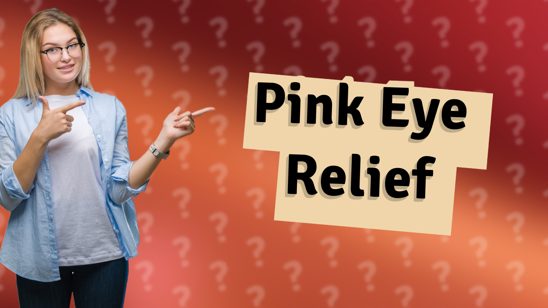 Pink Eye Relief