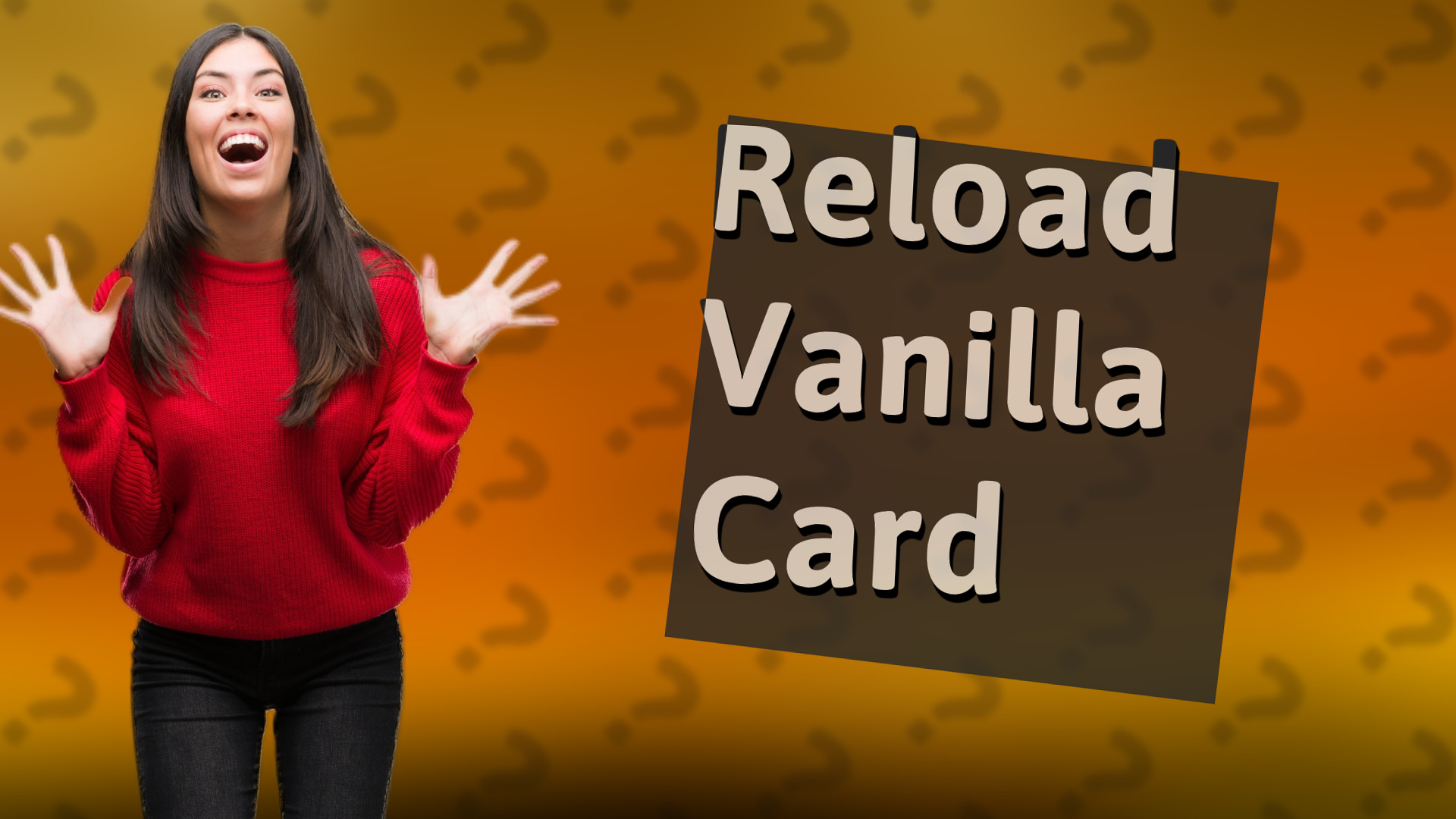 Reload Vanilla Card