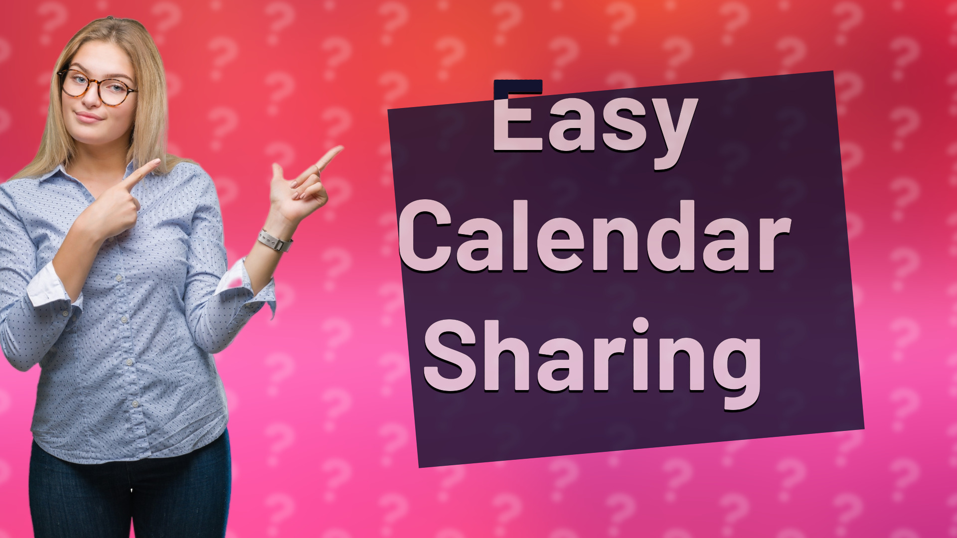 Easy Calendar Sharing