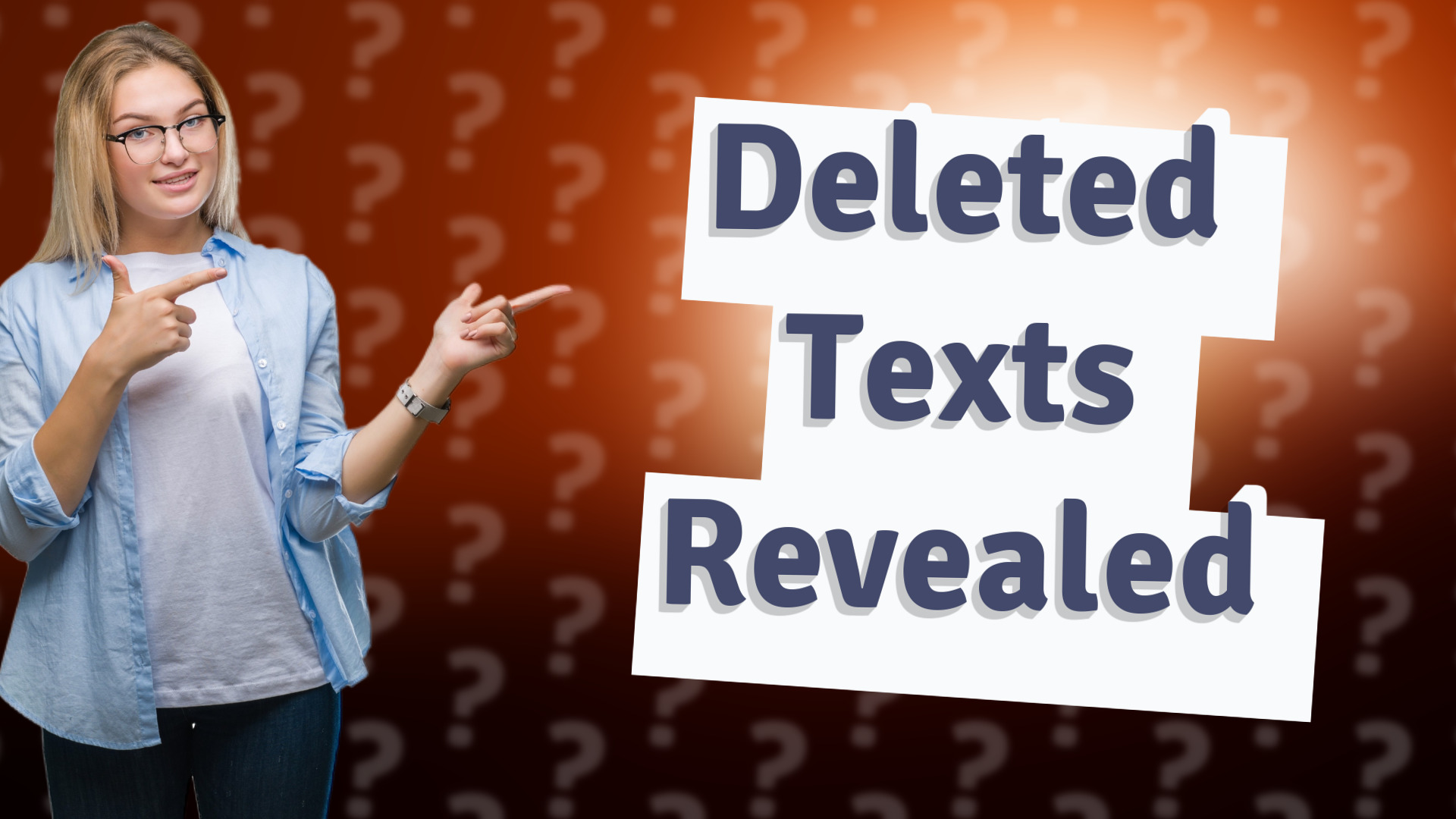 Deleted Texts Revealed