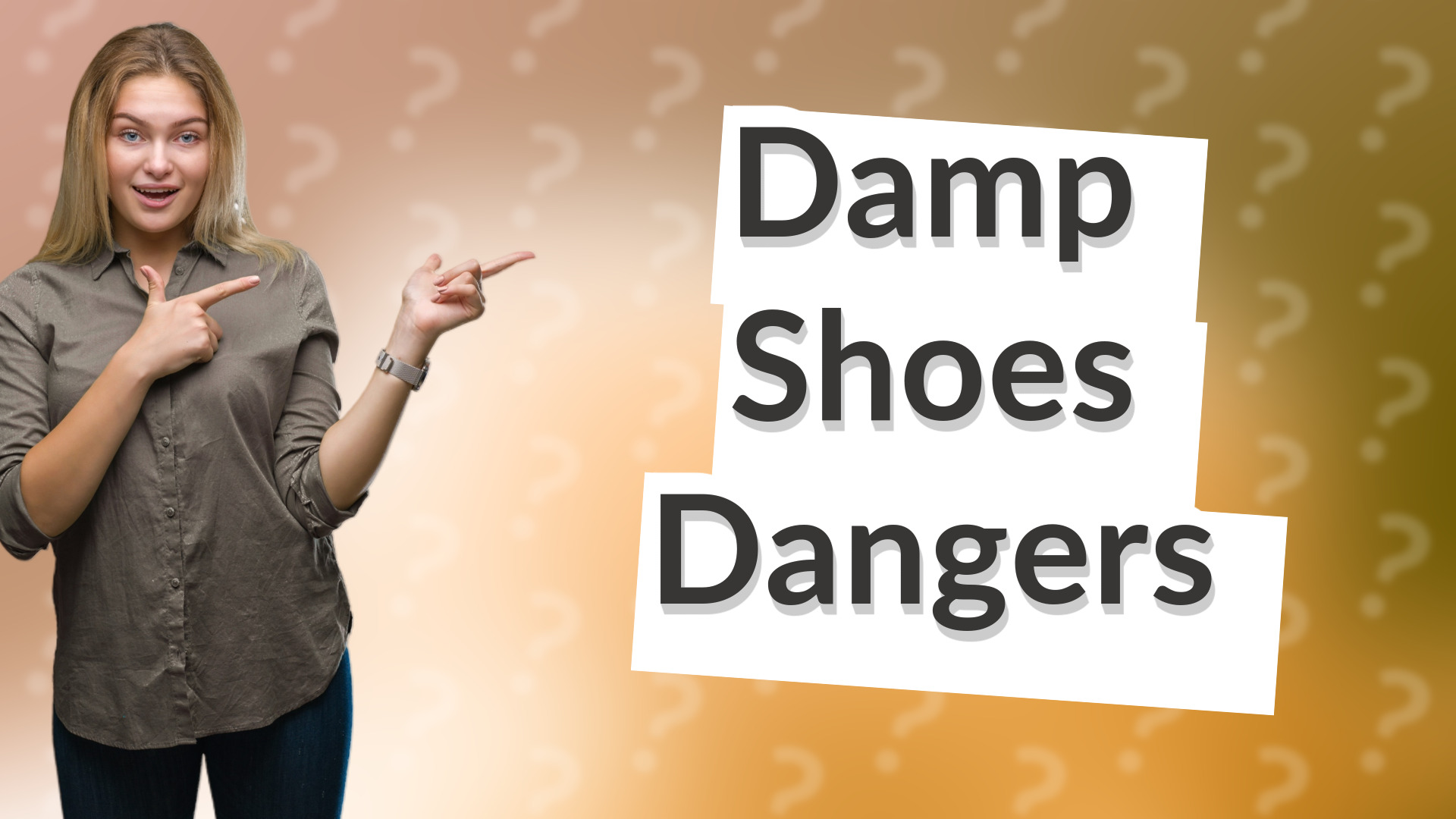 Damp Shoes Dangers