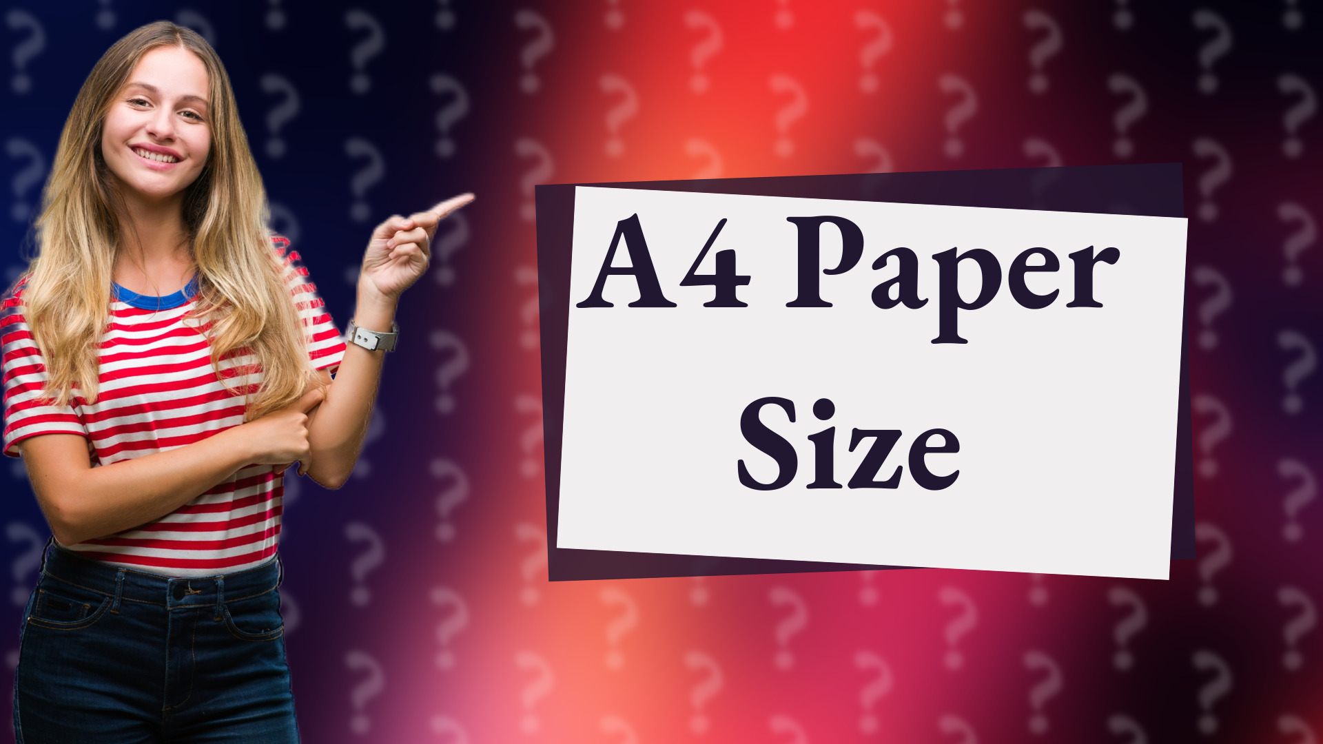 A4 Paper Size
