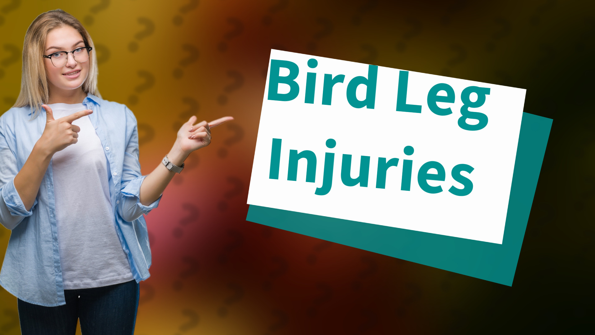 Bird Leg Injuries