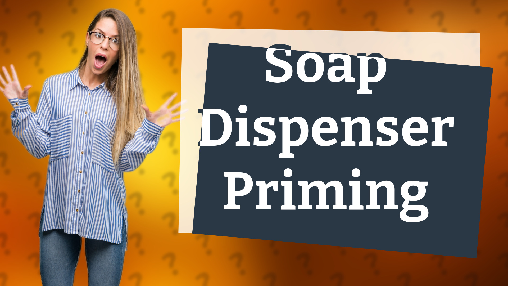 Soap Dispenser Priming
