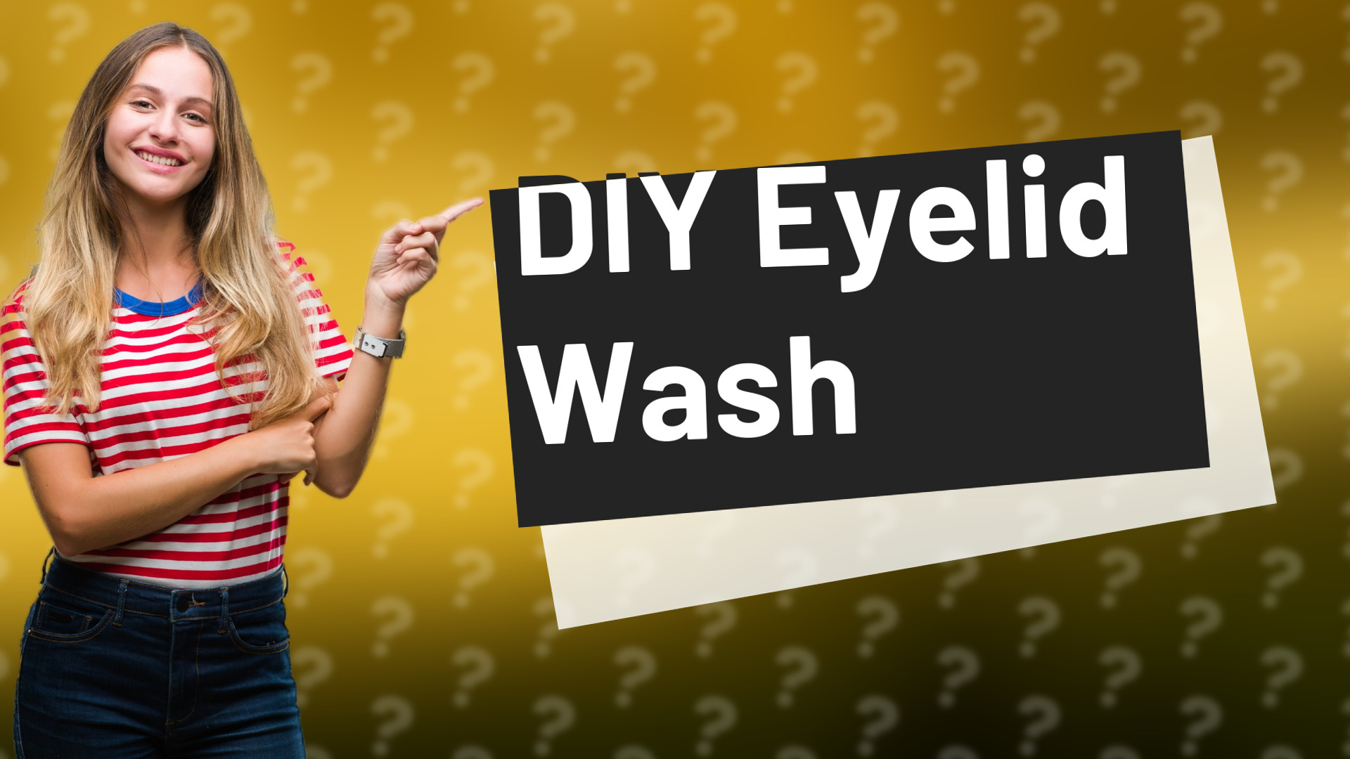 DIY Eyelid Wash