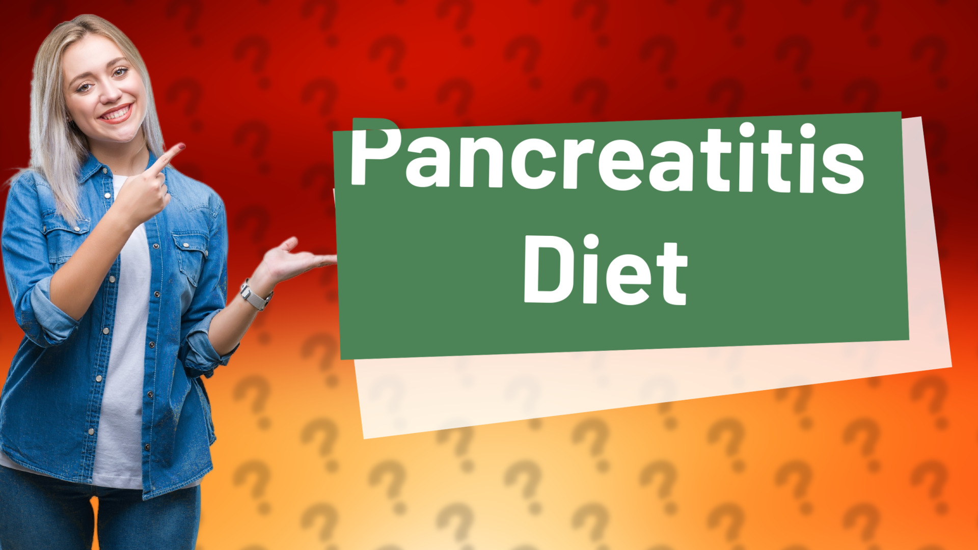 Pancreatitis Diet