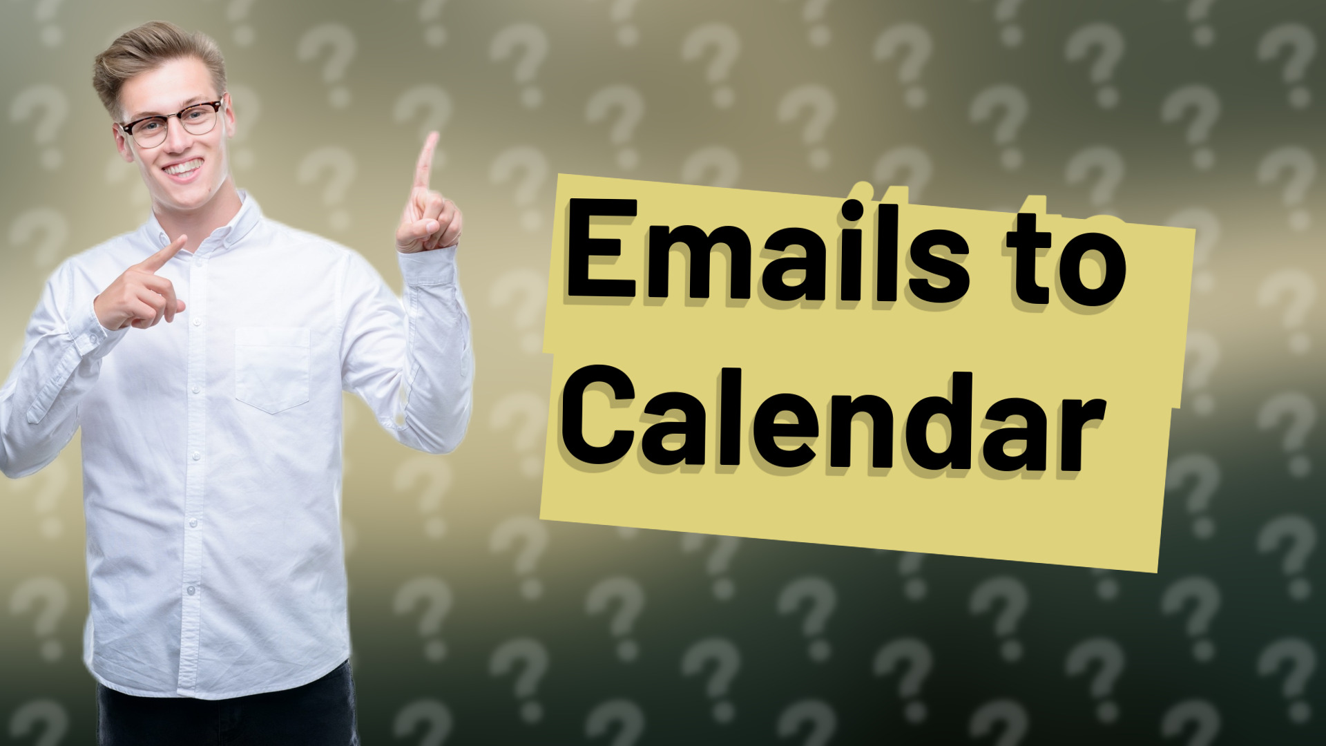 Emails to Calendar