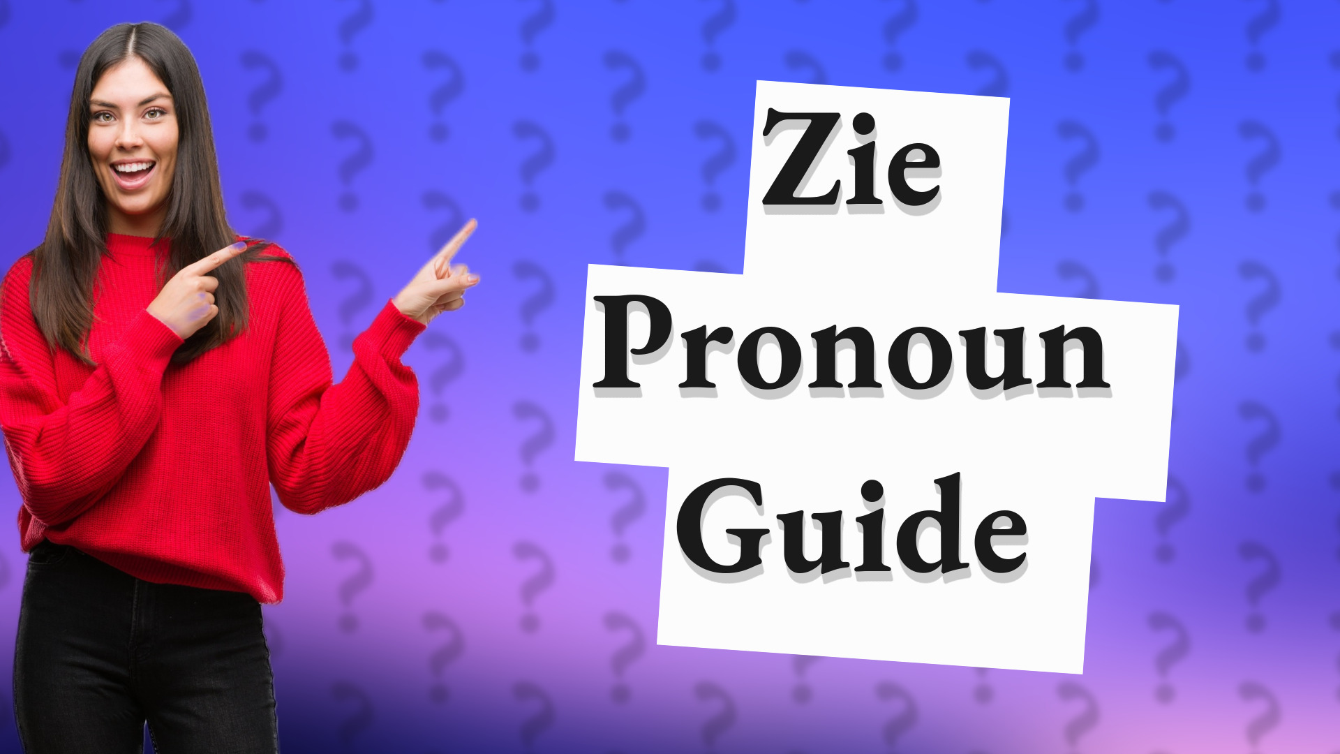 Zie Pronoun Guide