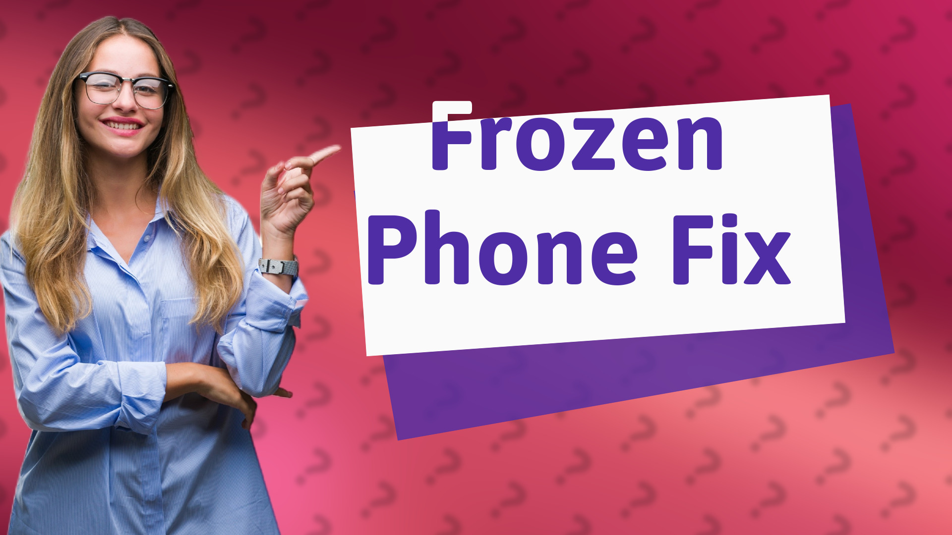 Frozen Phone Fix