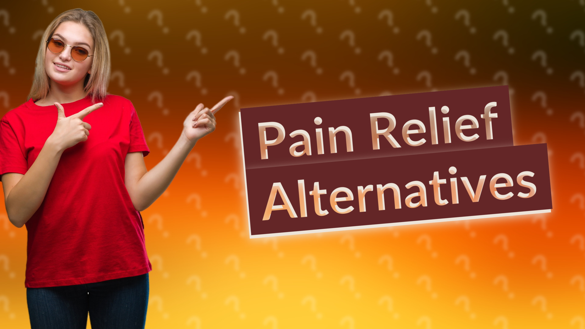 Pain Relief Alternatives