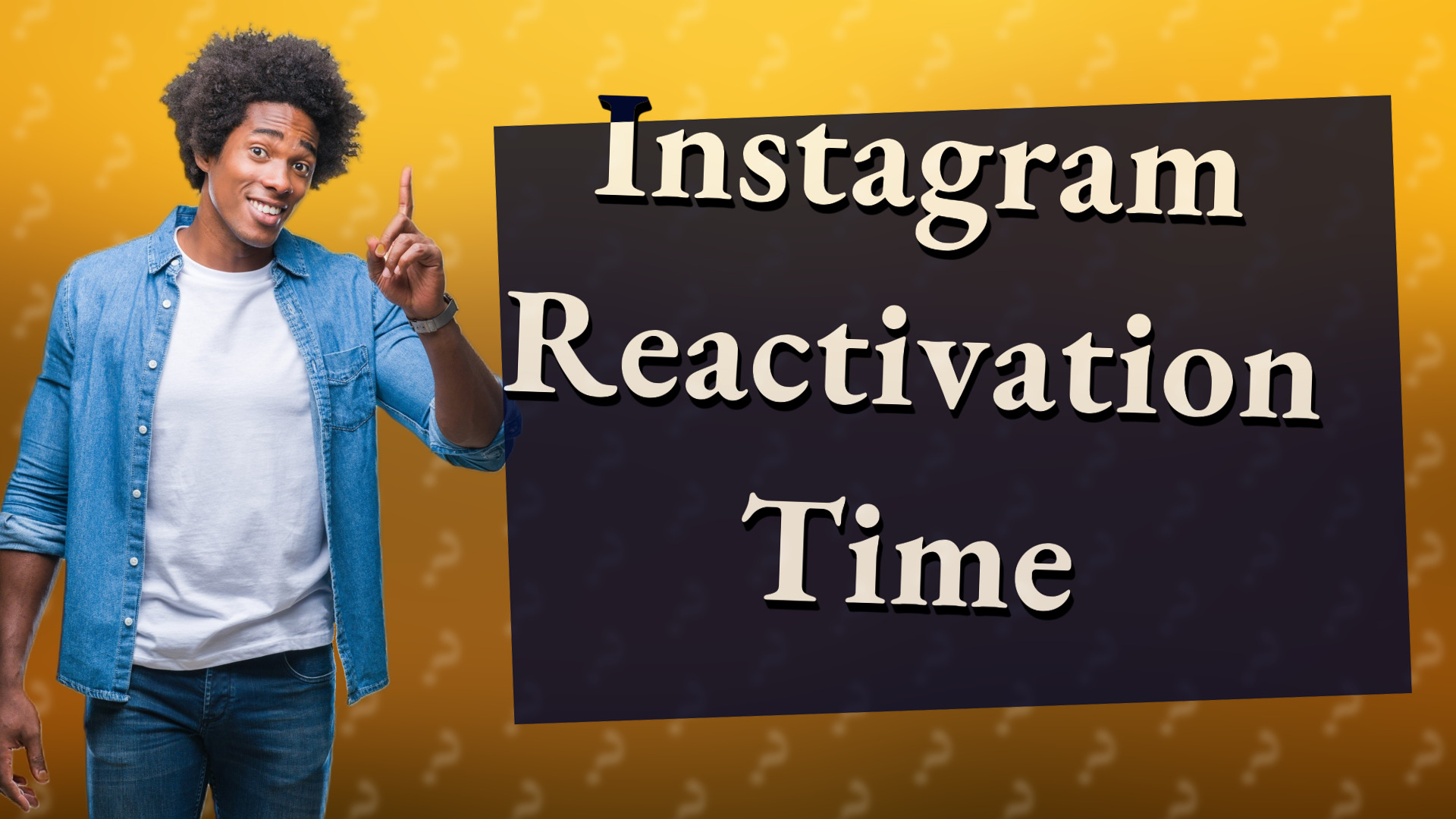 Instagram Reactivation Time