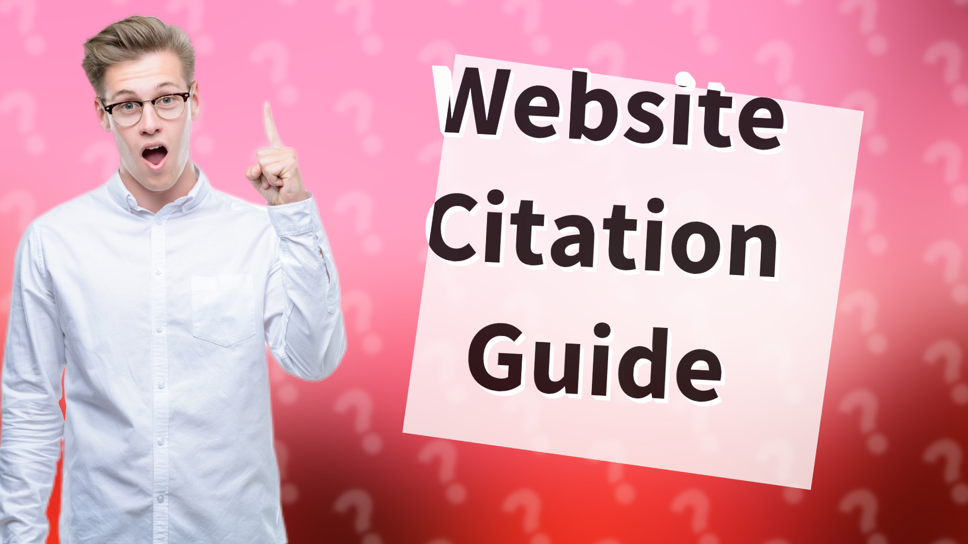 Website Citation Guide