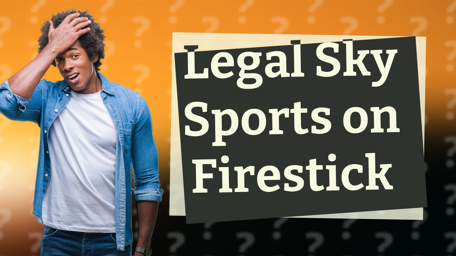 Legal Sky Sports on Firestick