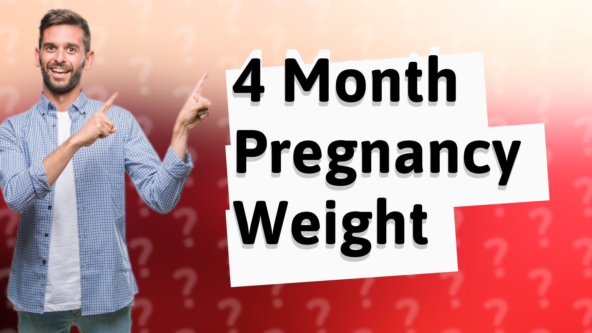 4 Month Pregnancy Weight