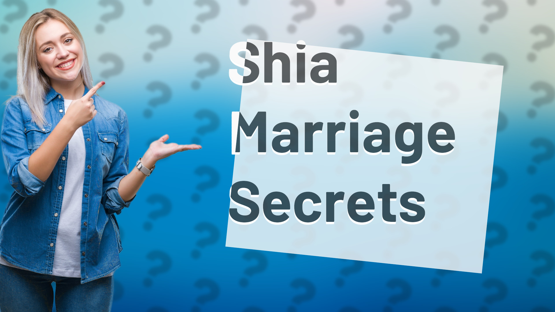 Shia Marriage Secrets