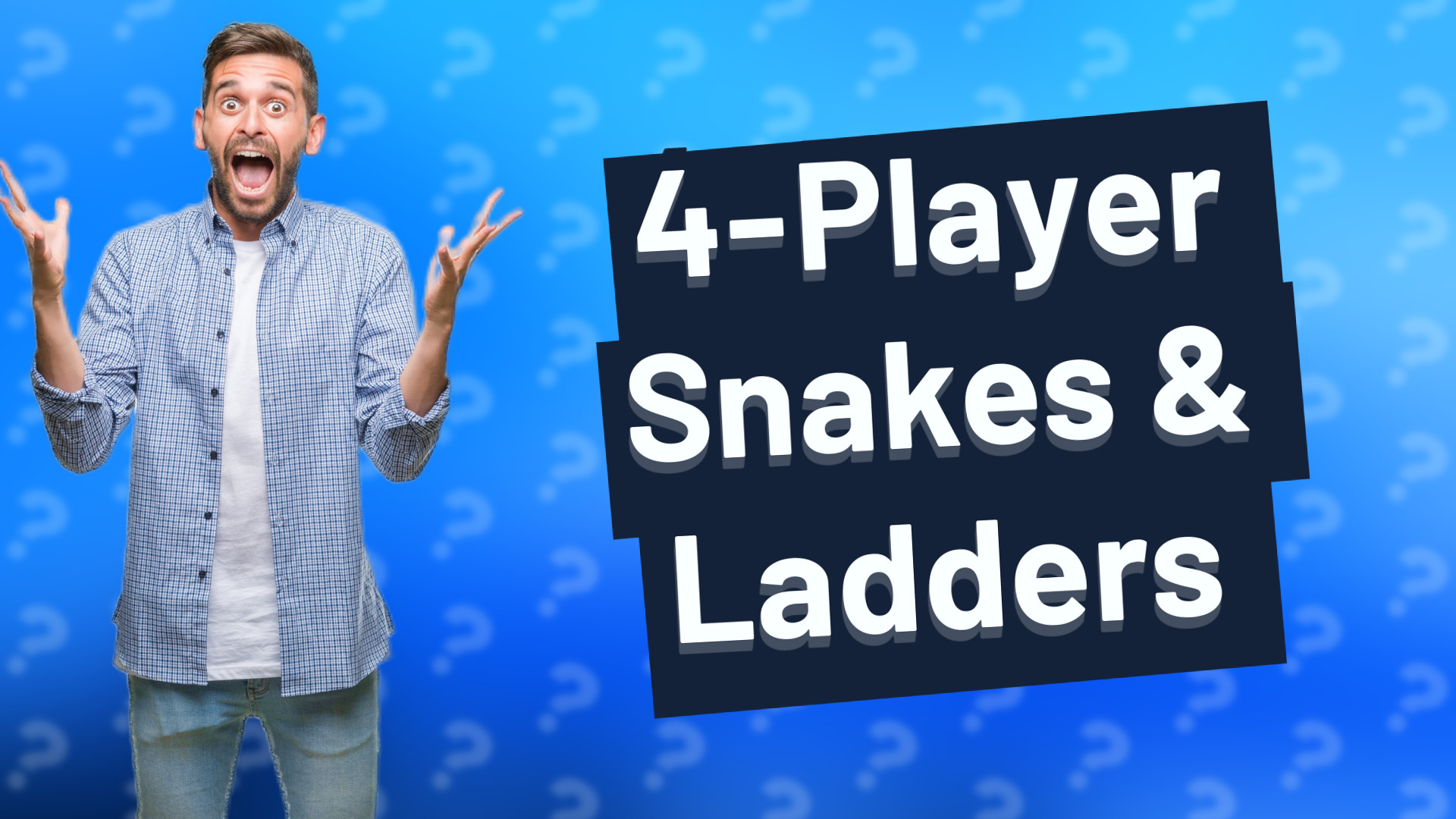 4-Player Snakes & Ladders
