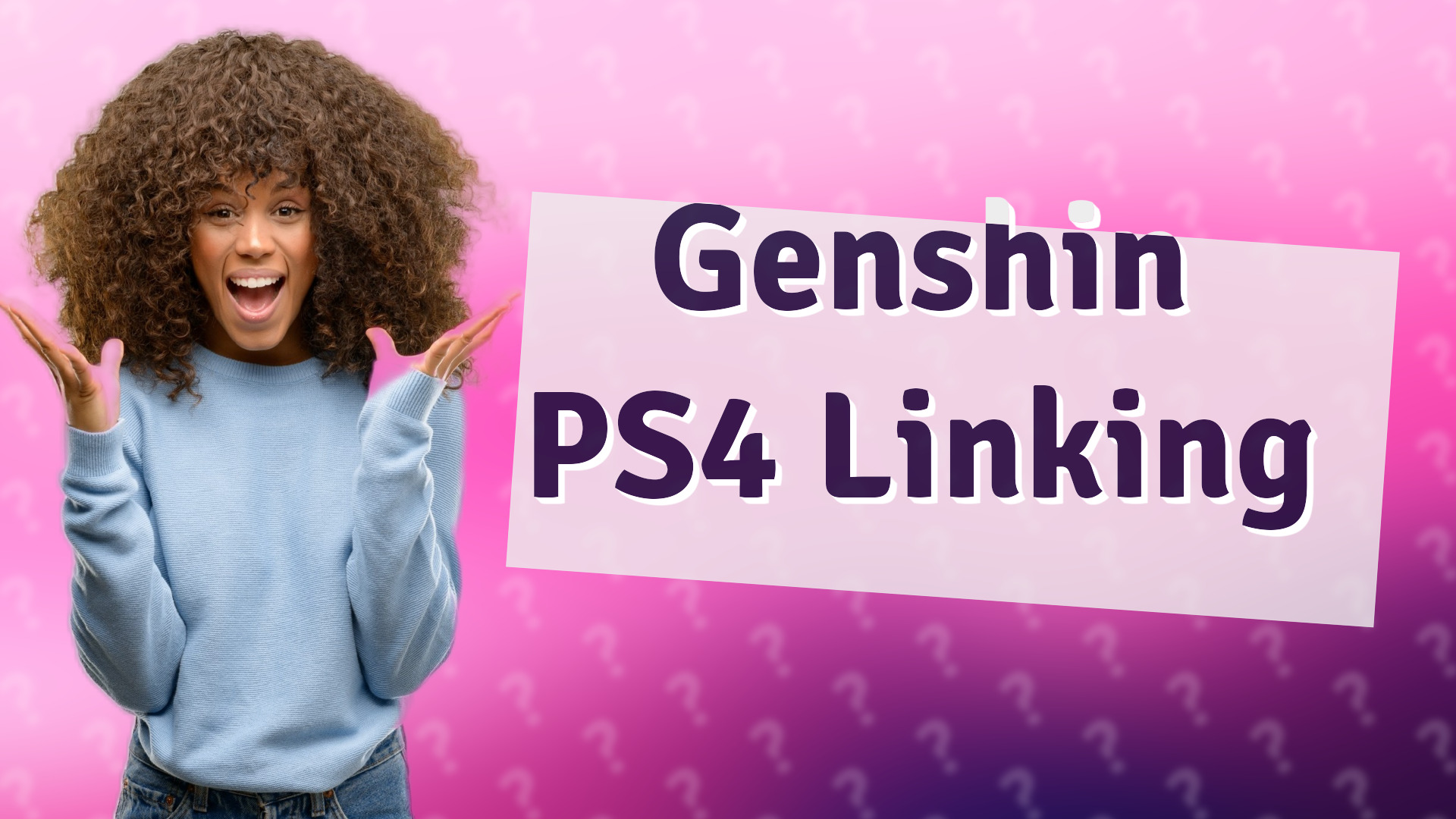 Genshin PS4 Linking
