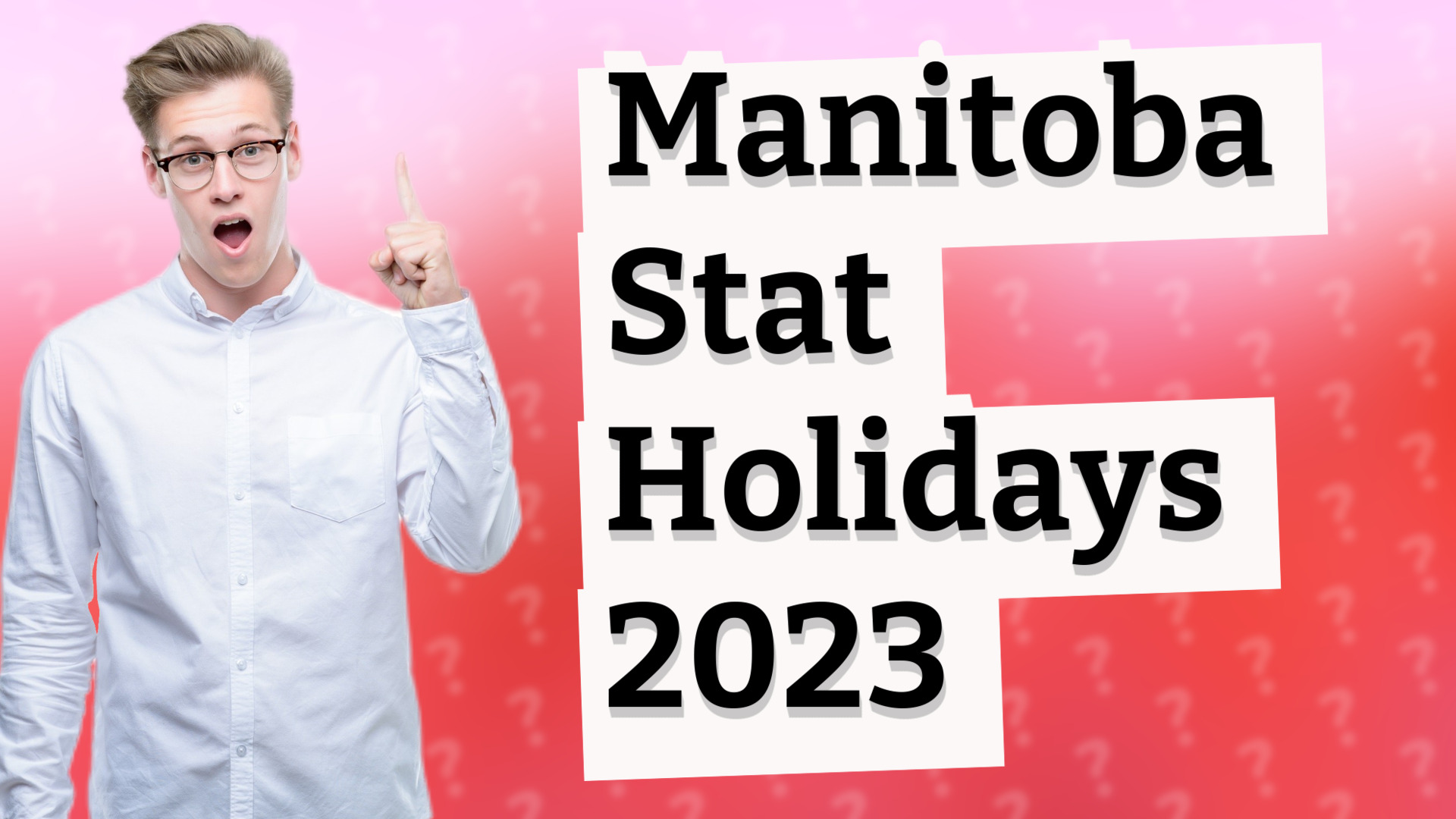 Manitoba Stat Holidays 2023