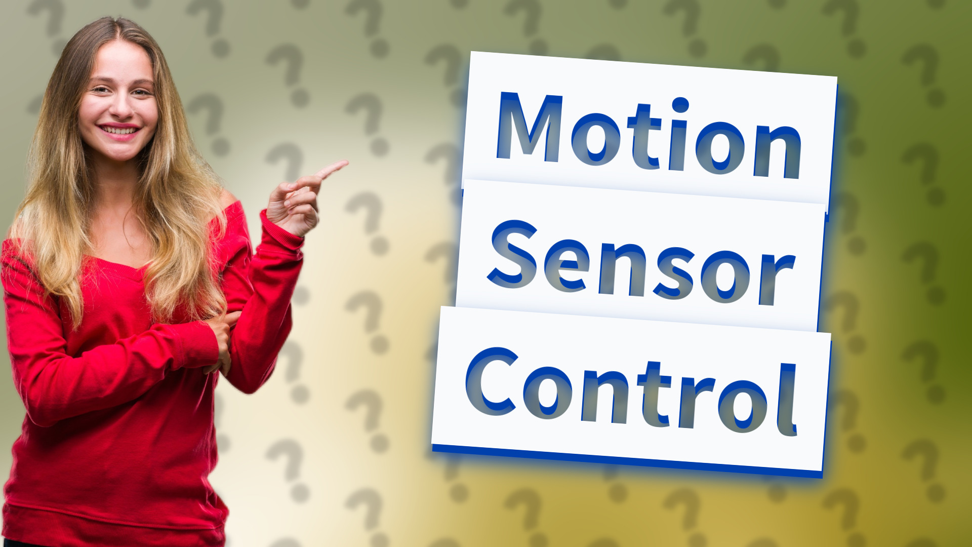 Motion Sensor Control