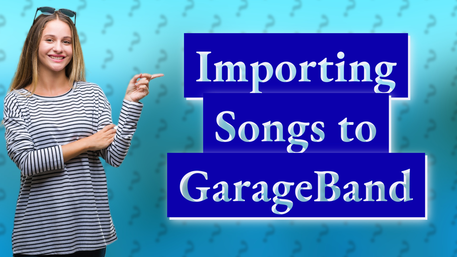Importing Songs to GarageBand
