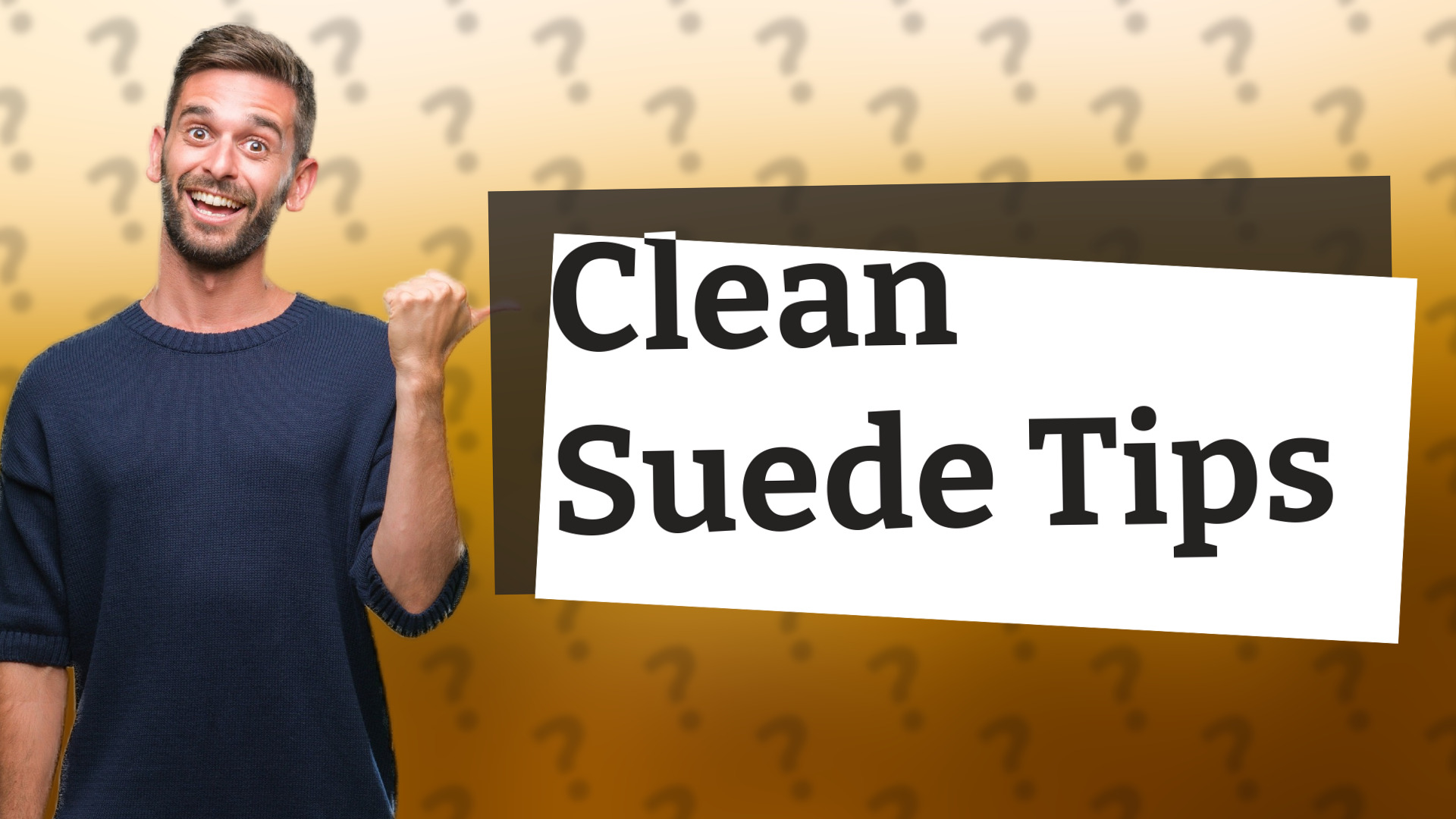 Clean Suede Tips