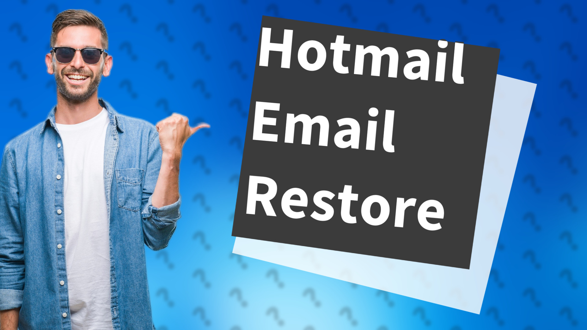 Hotmail Email Restore