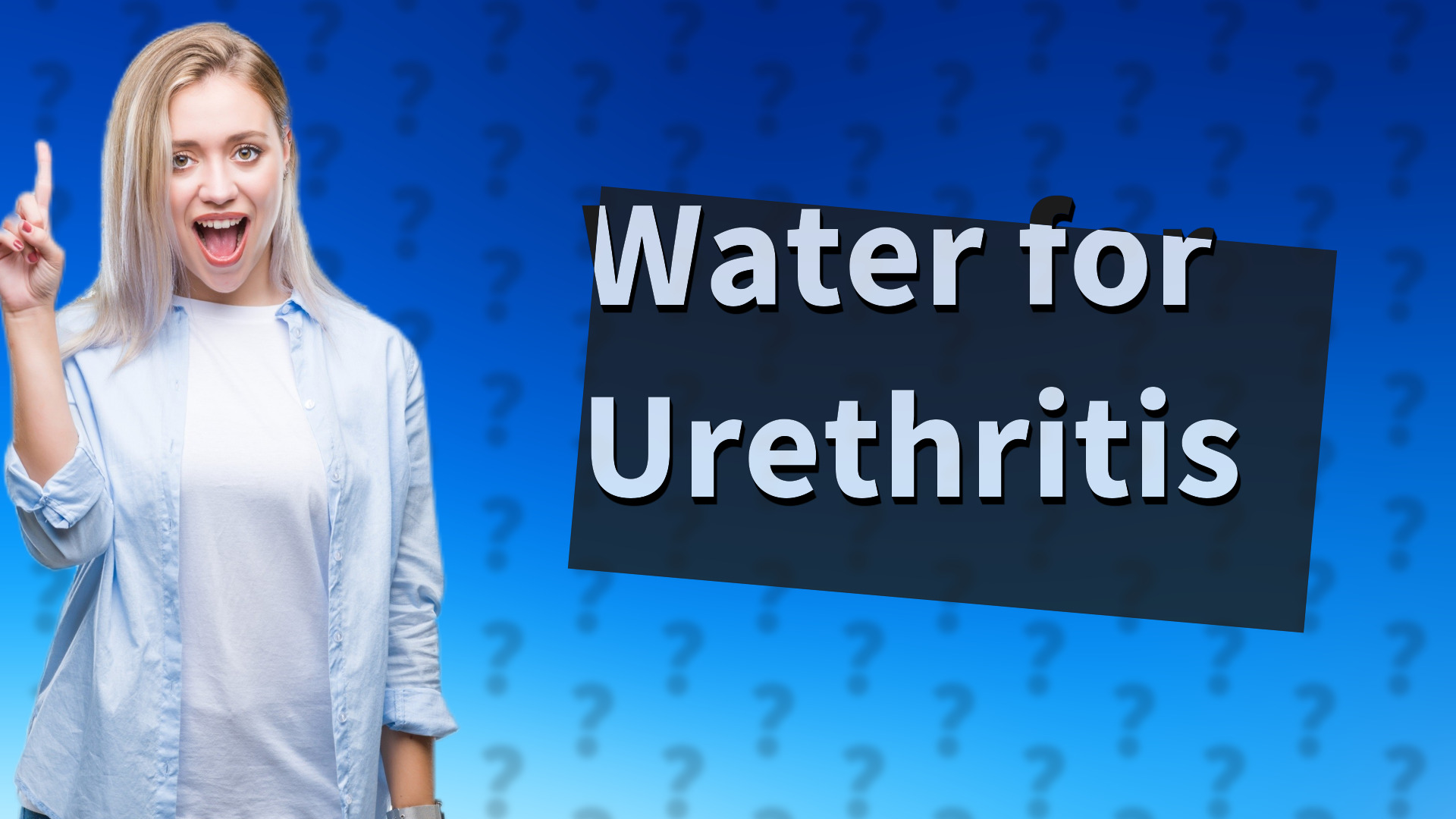 Water for Urethritis
