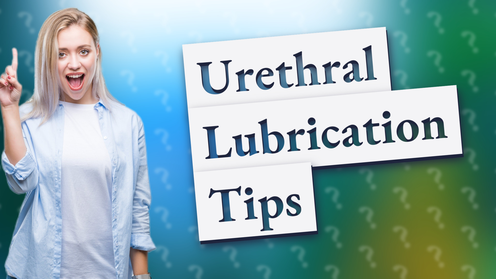 Urethral Lubrication Tips