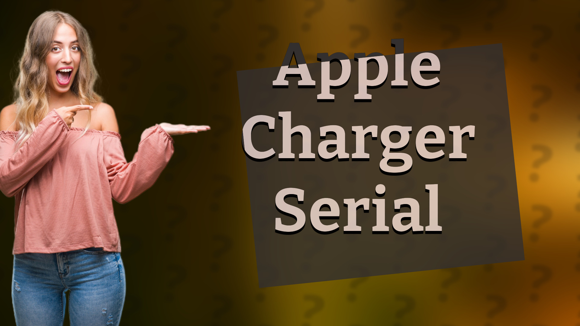 Apple Charger Serial