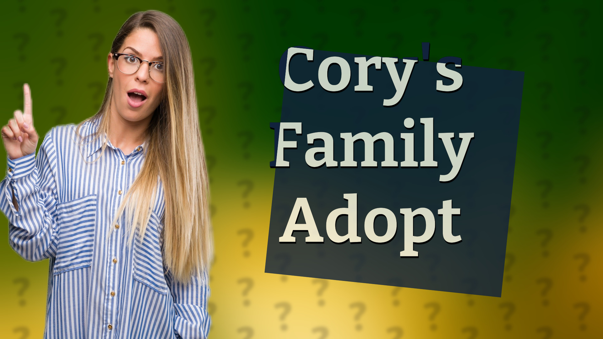 Cory's Family Adopt