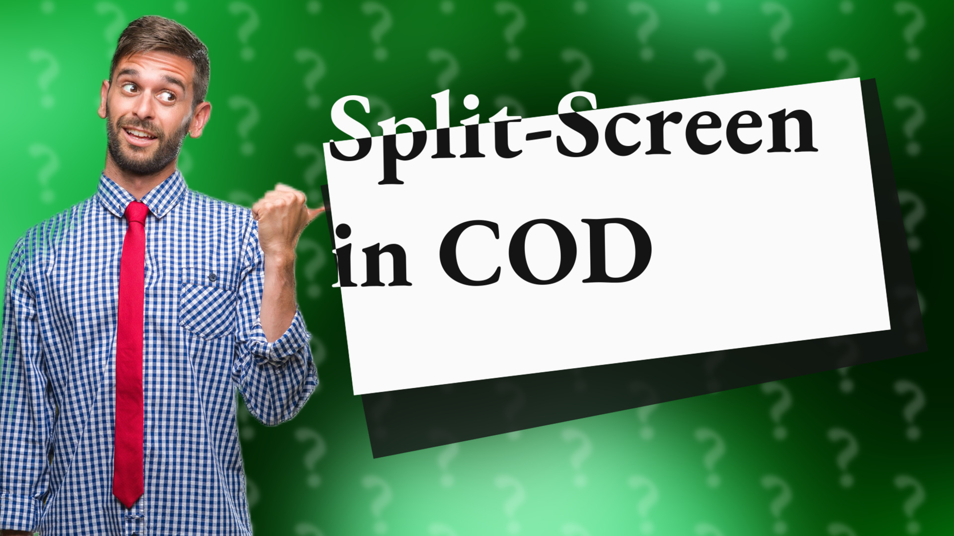 Split-Screen in COD