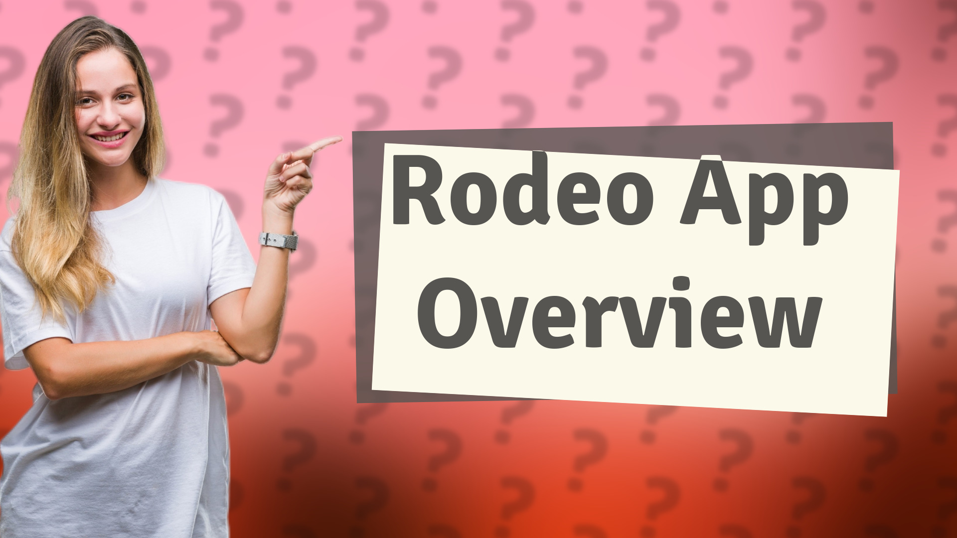 Rodeo App Overview