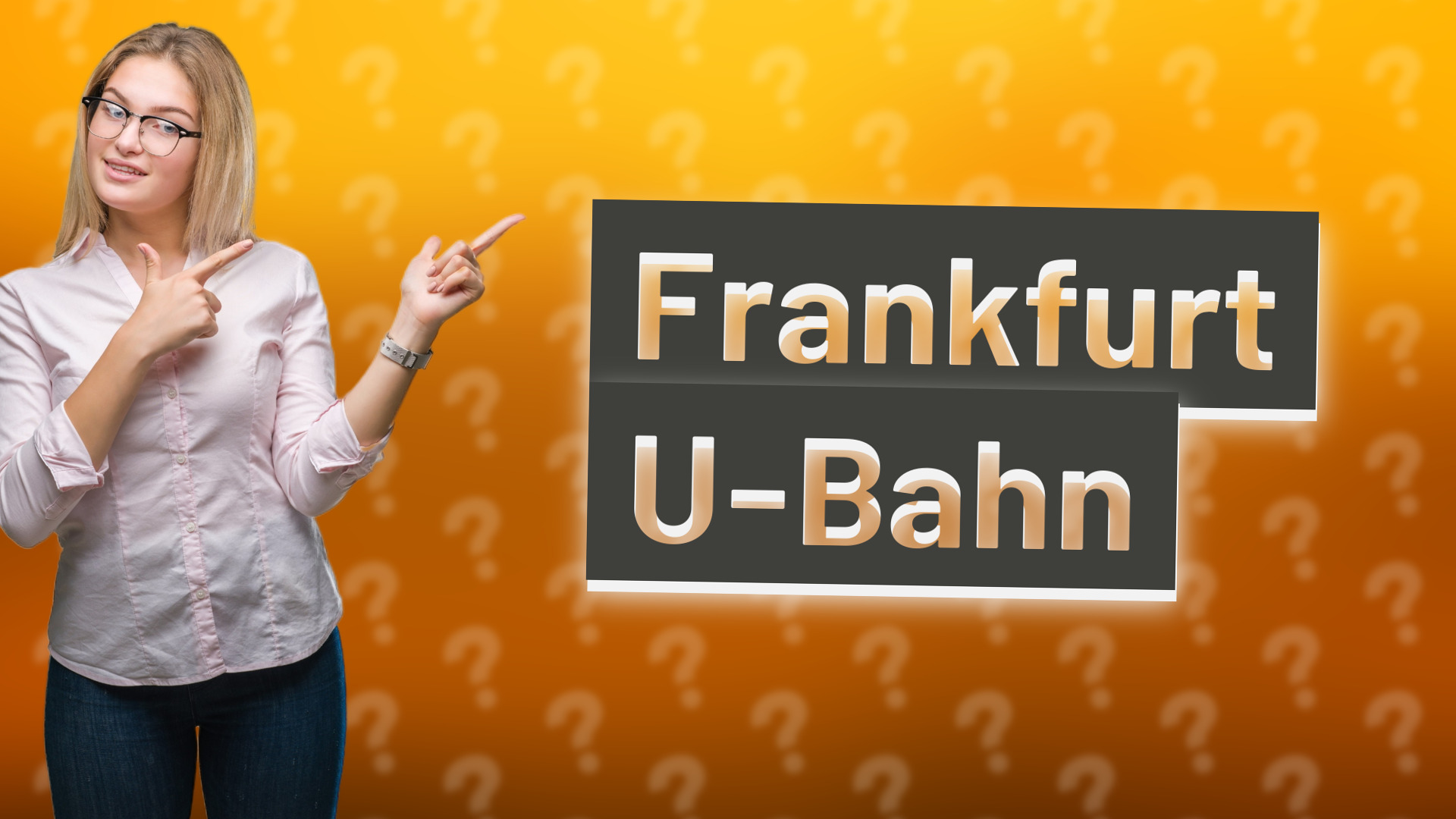 Frankfurt U-Bahn