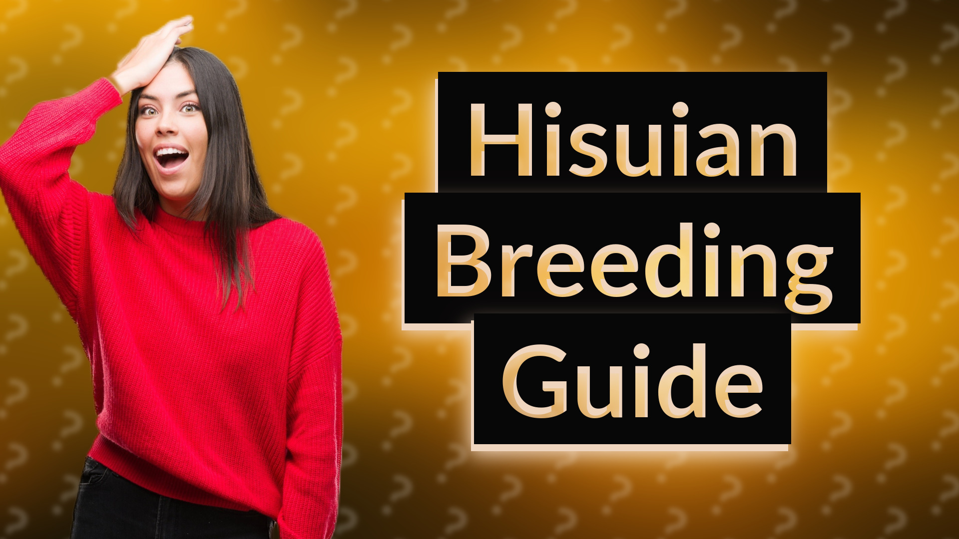Hisuian Breeding Guide
