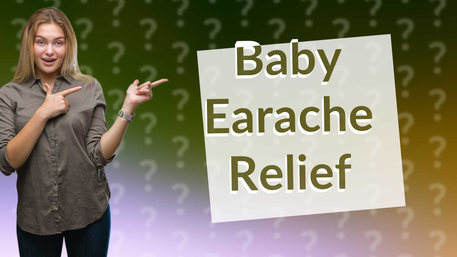 Baby Earache Relief