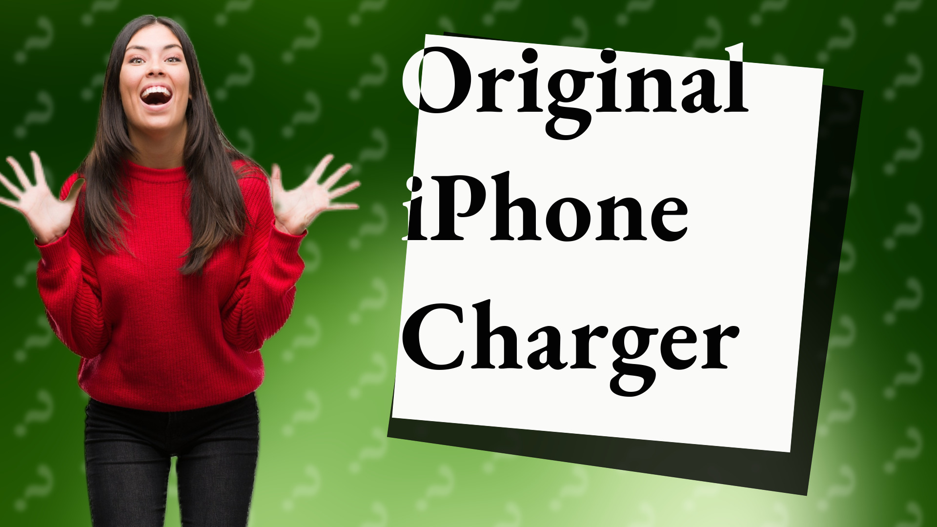 Original iPhone Charger